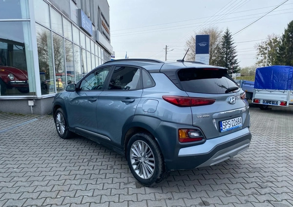 Hyundai Kona cena 72900 przebieg: 75900, rok produkcji 2019 z Wleń małe 154